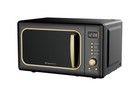 Frigidaire Emw788retro 0 7 Cu  Ft  Retro Microwave  Black-gold