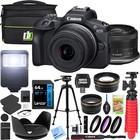Canon Eos R100 Mirrorless Camera   Rf-s 18-45mm Is Stm Lens Kit Premier Bundle