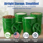 5 Gallon Food Grade Bucket 6 Pack Bpa Free Heavy Duty Hdpe Pail