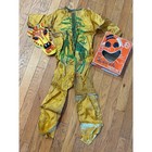 60s-70s Halco Masquerade Giraffe Halloween Costume Jumpsuit Mask Wbox Large Read