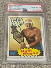 Hulk Hogan Signed 1985 Topps Wwf Card  1 Wrestling Auto Hof Psa dna Psa 10 Gem
