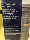 Lutec 12  Outdoor Led Wall Light New Free Shipping