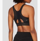 Nike Swoosh Ultrabreathe Black Size Small Support Sports Bra Drifit