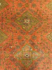 4x3 Hand Knotted Antique Area Rug  In Excellent Condition  Circa 1940s