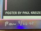 Goose Rainbow Foil Ap Poster Msg Madison Square Gardens Ny 2025 Signed S n  1 25