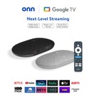   hard To Find   Onn 4k Pro Streaming Device  Google Tv Gemini  new 2026 Model 