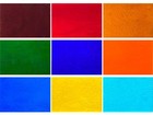 9 Pack Transparent Stained Glass Sheets  4 X 6 Inch Cathedral Glass Colored G   