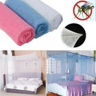 Summer Home Mosquito Nets 4 Corner Post Bed Canopy Net Double Bed Lightweight