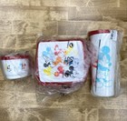 Tupperware Disney Lunch Sets-3-pc Sets-mickey  Dory  Snow White-new-ship Incl