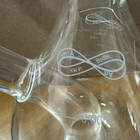 Big Classical Acme Klein Bottle - Clear Blown Glass Mathematical Collectible