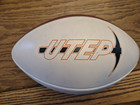 New Wilson 1001 Utep Miners White Football For Autographs Or Display