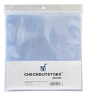 100 Clear Plastic Opp 12  Vinyl 33 Rpm Record 5 Mil Snug Outer Sleeves   1-3 Day
