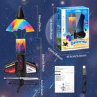 Rocket Launcher For Kids  200 Feet Altitude   Led Cool Outdoor Toy For Boys 8-12