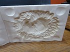 Vintage-alberta Ceramic  Mold A-166- Poinsettas Christmas Ornament