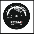 New Tachometer Fits Jd  Compact Tractor   650 750 - Chi5209