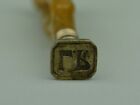 Antique Russian Wax Seal 19thc
