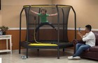 Jumpking 7 5-foot Trampoline  With Enclosure  Black yellow