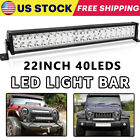 22 Inch 120w Led Work Light Bar Flood Spot Driving Lamp For Offroad Pickup Truck