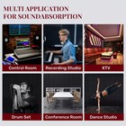 12 96 Pack 12 x12 x2  Acoustic Foam Panels Studio Soundproofing Wall Tiles Usa