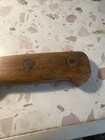Rare Wwii Usmc Briddell Butcher Knife Cleaver Hog Splitter Leather Sheath