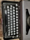 Vintage Royal Quiet De Luxe Typewriter Leather Hardshell Case 