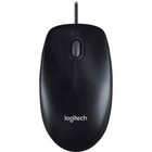 Logitech M100 Optical Wired Usb Ambidextrous Mouse  black 