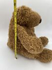 Gund Schlepp Vintage Brown Teddy Bear Plush Sitting Sits Stuffed  2418 Shaggy