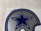 Vintage 1980 s Decal Sticker Dallas Cowboys Nfl Football Helmet Logo Unused