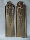 One Pair Of Ornate Finger Door Plates