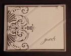 Hortense B  Hewitt Wedding Guest Book 7 5 X 5 75-inch   Wilton Pen With Stand