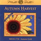 Autumn Gold Bead Cross Stitch Kit Mill Hill 2017 Autumn Harvest Mh181726