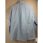 Wrangler Wrancher Mens Pearl Snap Blue Long Sleeve Shirt Rodeo Size Xl