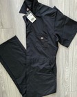 Dickies Men s Coverall Short Sleeve Black Size Xl