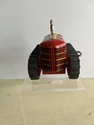 1950   s Marx Tin Lithograph Wind Up Climbing Tractor With Tracks