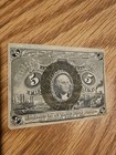 1863 Usa Fractional Currency- 5 Cents 2nd Issue-excellent Condition 