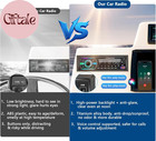 Single Din Marine Bluetooth Radio Boat Stereo Receiver With Remote