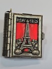 Paris France Miniature Photo Book Souvenir Charm Pendant By Depose Rare