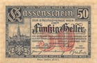 Austria 3 Notes Set  Notgeld  1920  Uncirculated Banknote