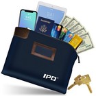 Waterproof Cash Bag With Lock And 2 Keys  11 X 8 6 Inches  Canvas Documents B   