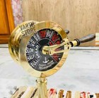 Vintage Brass Ship Engine Room Telegraph Polished 20 collectible Home Decoration