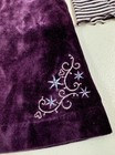 Vintage Disney Store Minnie Mouse Purple Velvet Dress Embroidered Toddler 2t