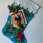 Bucilla Christmas Stocking  Finished hand Made   Free Personalization 