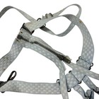 Zip-a-babe Baby Harness Blue Check Hooks Clips Vintage