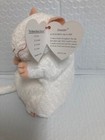 Ty Beanie Baby      Cheezer The White Mouse 6  New Mwmt s