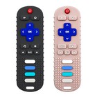 Baby Teething Toys  Food Grade Silicone Teether For Babies 3 6 12 18 Months  bk 