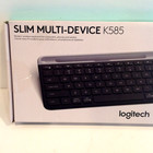 Logitech K585 Slim Multi-device Bluetooth Wireless Keyboard Usb 920-011479 New