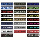 1pc 3 54inch Custom Patch Featuring Your Name  Personalized Text number stripes   