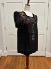 Mexican Blouse Hand Embroidered  Artisan Top  Boho  Hippie  Hand Made 