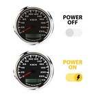 W Pro 6 Gauge Set 85mm Gps Speedometer 220 Kmh Waterproof Car Marine Boat Truck