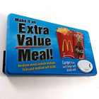 2004 Mcdonalds Extra Value Meal Sign Pop Art Y2k Coca-cola Drive Thru Decor Vtg